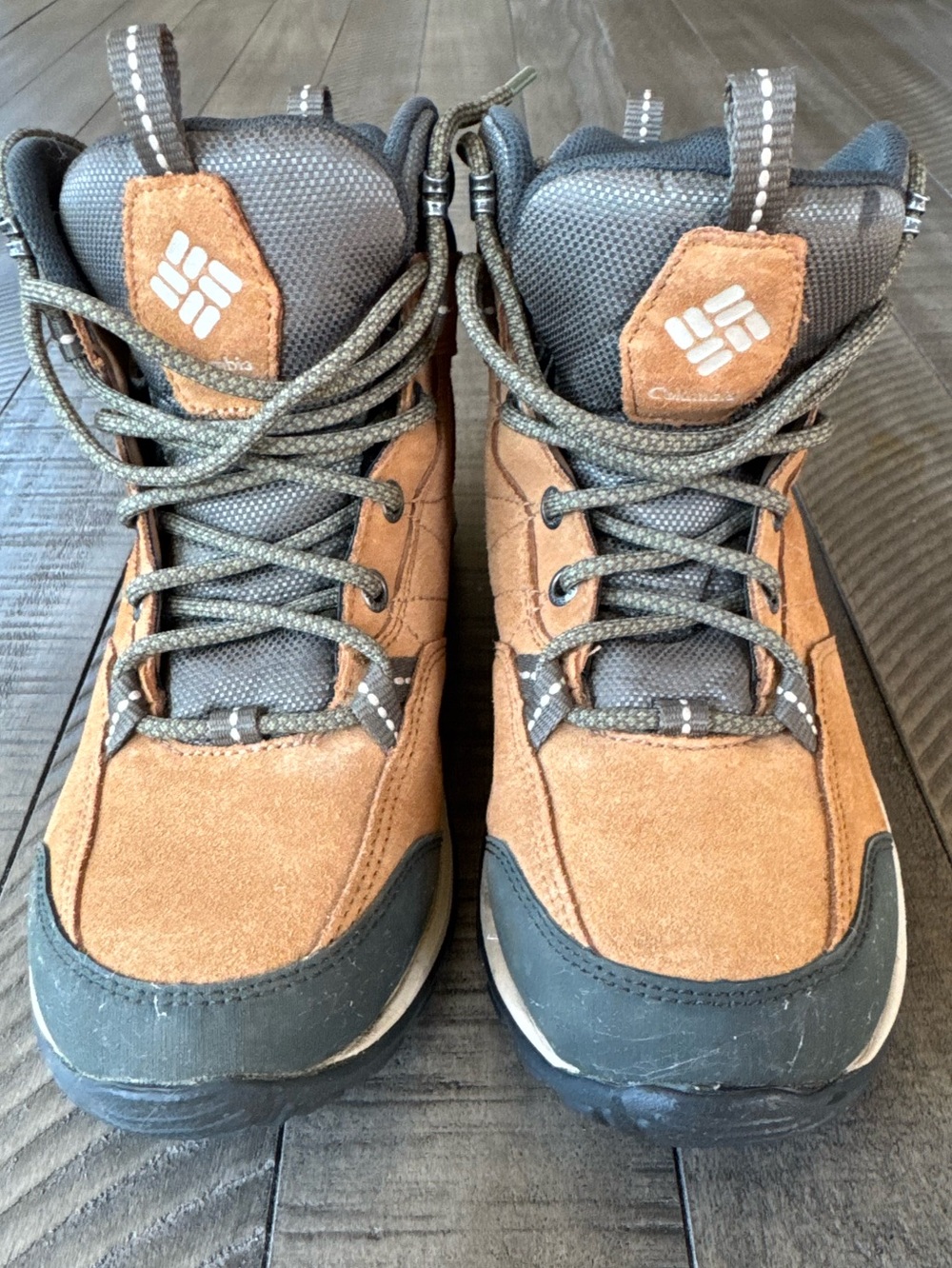 Columbia Fire Venture Mid Waterproof Suede Hiking Boot - Women's Size 6.5 - Picture 5 of 14